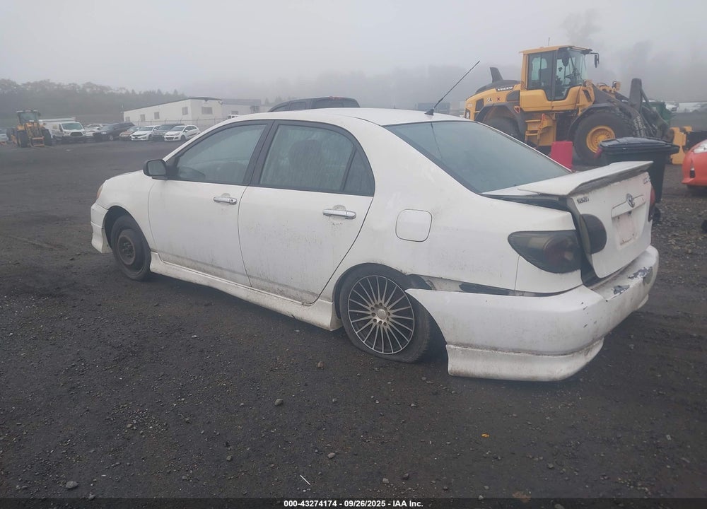 2005 TOYOTA COROLLA S VIN: 2T1BR32E85C400667