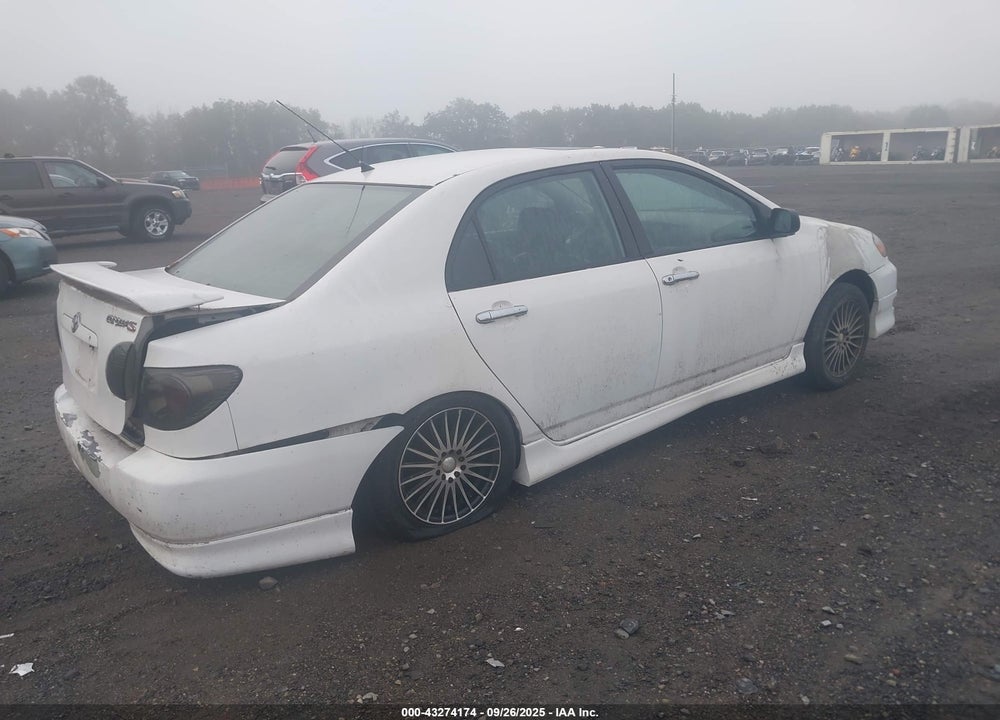 2005 TOYOTA COROLLA S VIN: 2T1BR32E85C400667