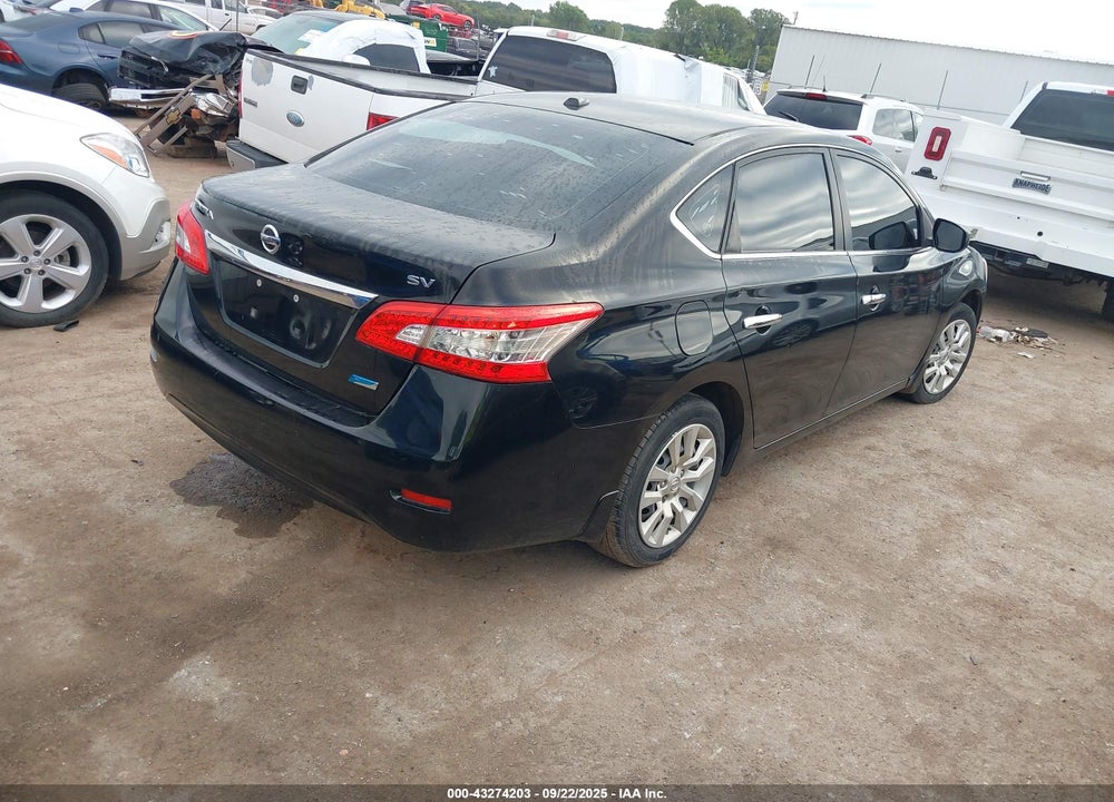 2013 NISSAN SENTRA SV VIN: 3N1AB7AP4DL691242