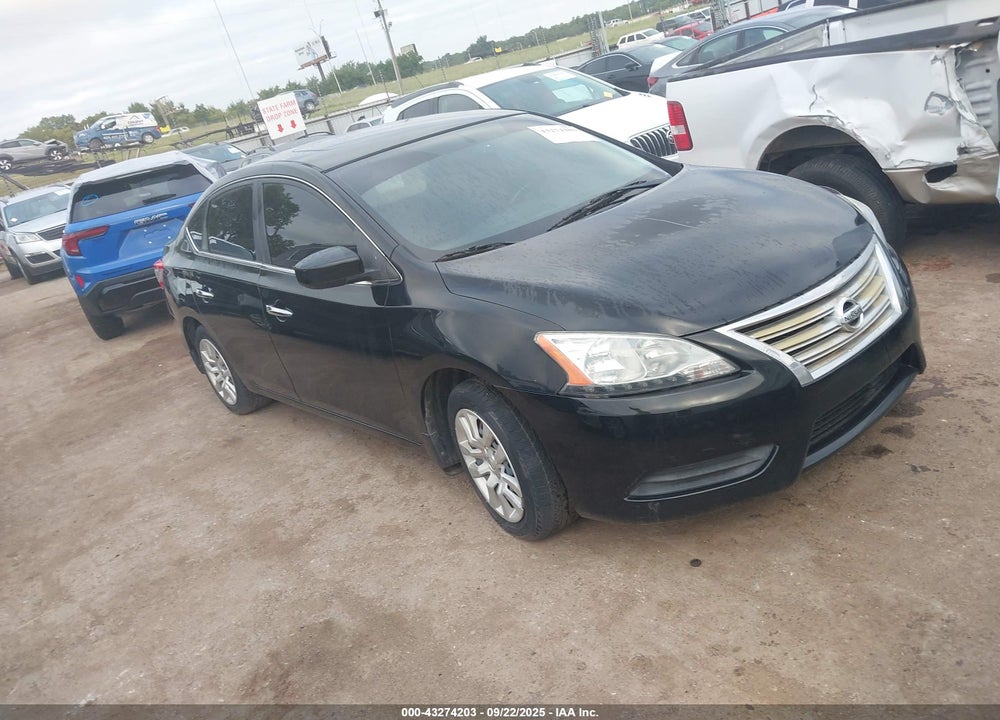 2013 NISSAN SENTRA SV VIN: 3N1AB7AP4DL691242