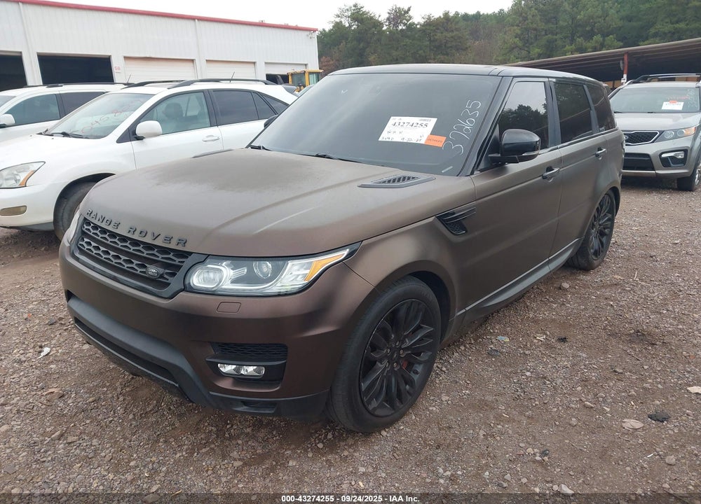 2014 LAND ROVER RANGE ROVER SPORT VIN: SALWR2TF7EA372635
