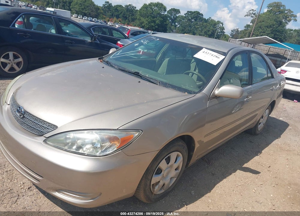 2004 TOYOTA CAMRY LE VIN: 4T1BE32K64U789226