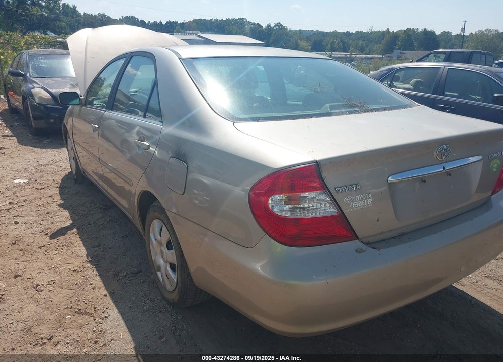 2004 TOYOTA CAMRY LE VIN: 4T1BE32K64U789226