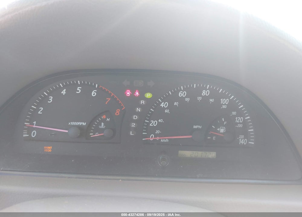 2004 TOYOTA CAMRY LE VIN: 4T1BE32K64U789226