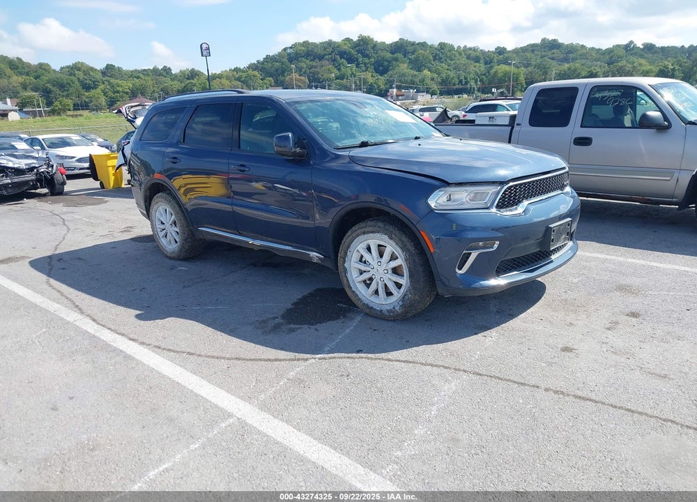 2021 DODGE DURANGO SXT PLUS AWD VIN: 1C4RDJAG2MC636811