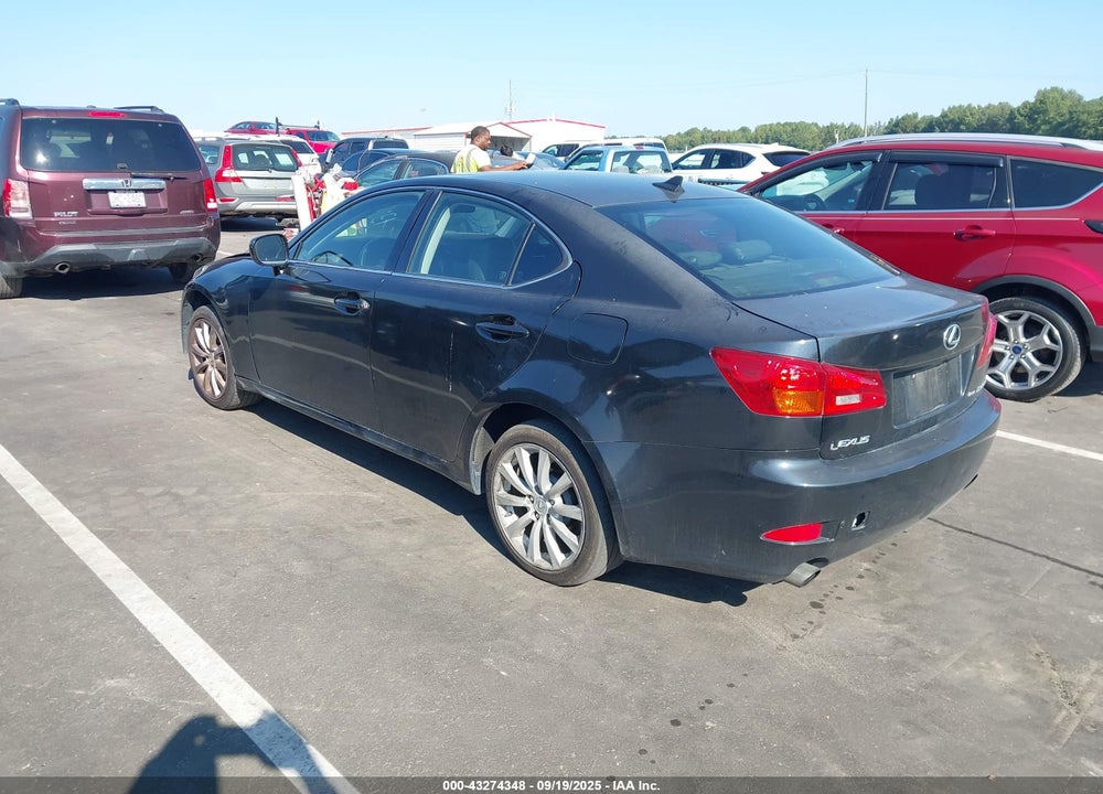 2007 LEXUS IS 250 VIN: JTHCK262372010692