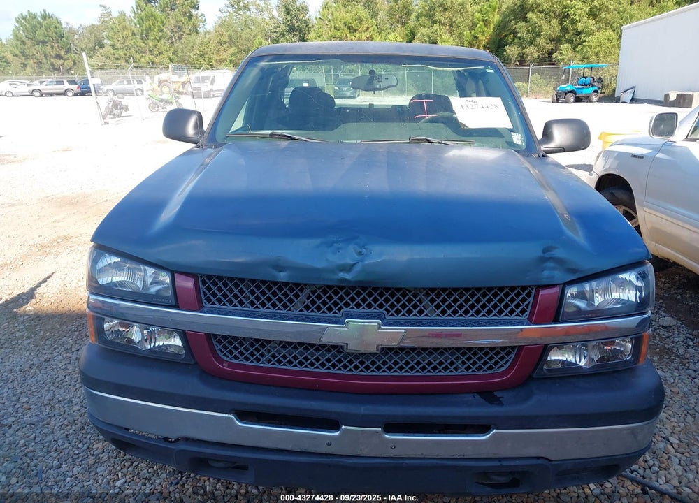 2006 CHEVROLET SILVERADO 1500 WORK TRUCK VIN: 1GCEC19X56Z283423