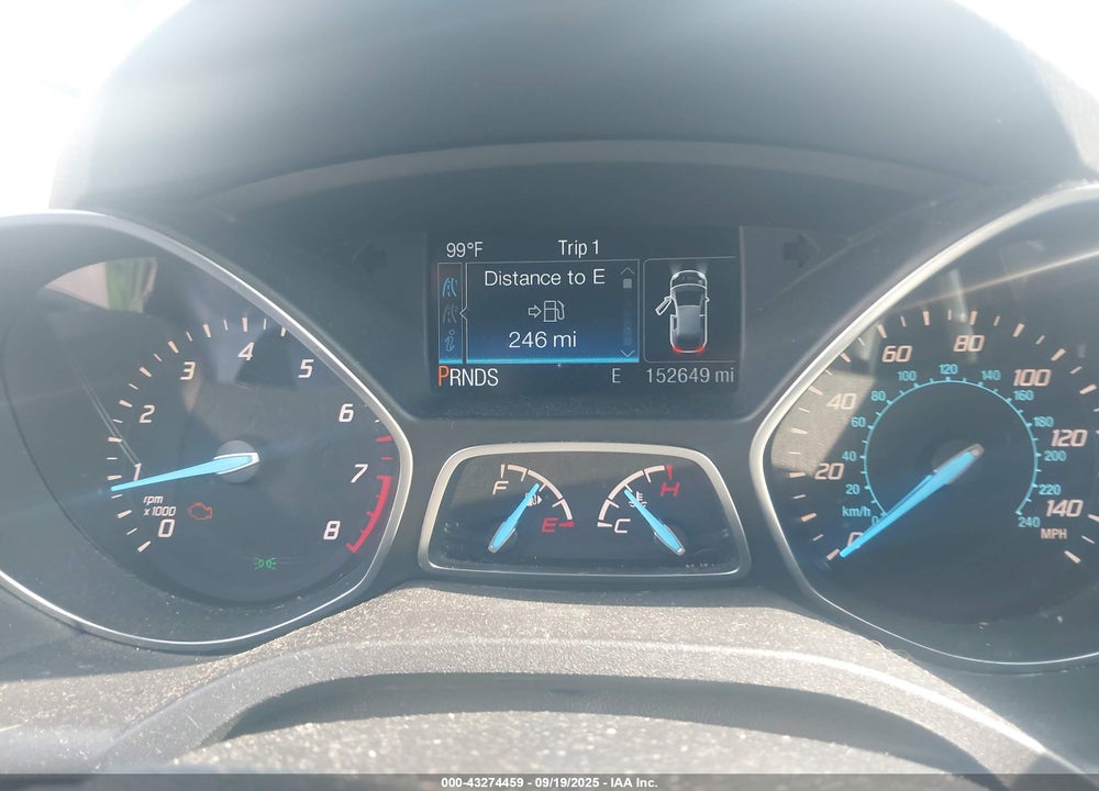 2014 FORD ESCAPE TITANIUM VIN: 1FMCU0JXXEUE11981