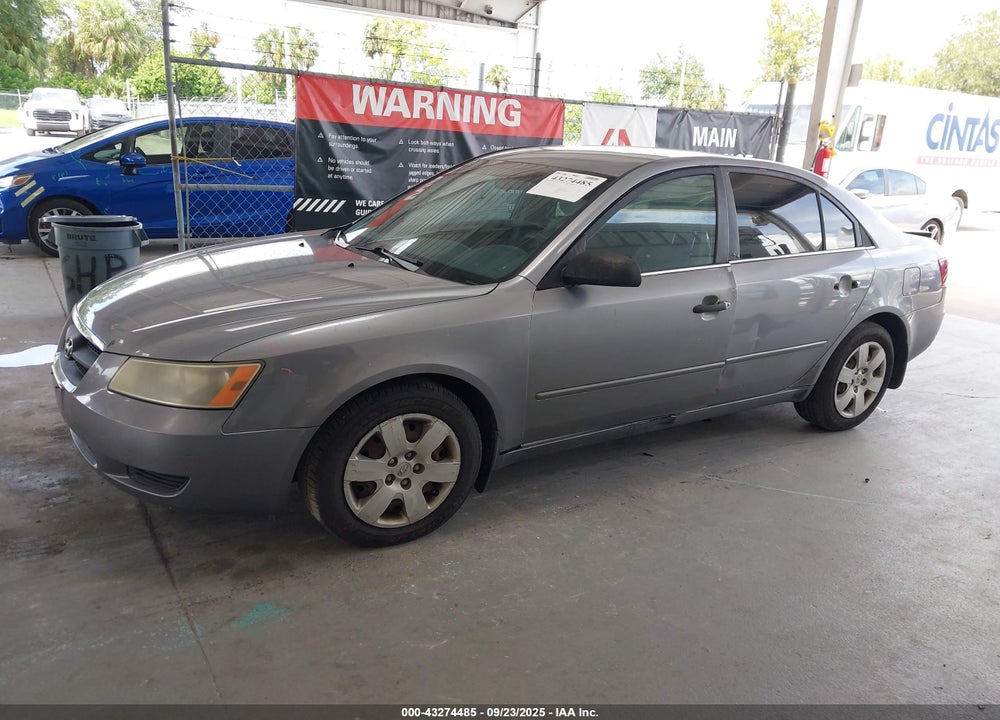 2008 HYUNDAI SONATA GLS V6 VIN: 5NPET46F48H351444