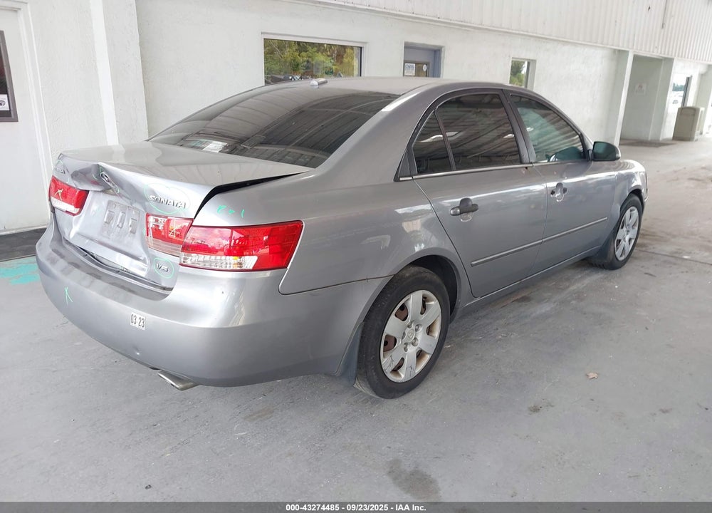 2008 HYUNDAI SONATA GLS V6 VIN: 5NPET46F48H351444