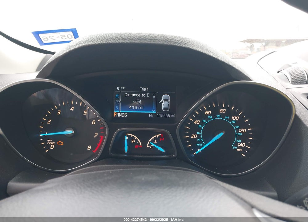 2014 FORD ESCAPE VIN: 1FMCU9GX2EUE09265