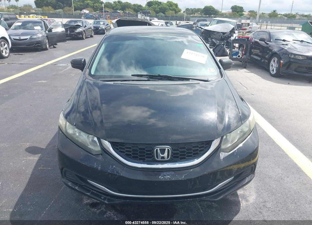 2015 HONDA CIVIC VIN: 19XFB2F5XFE014071
