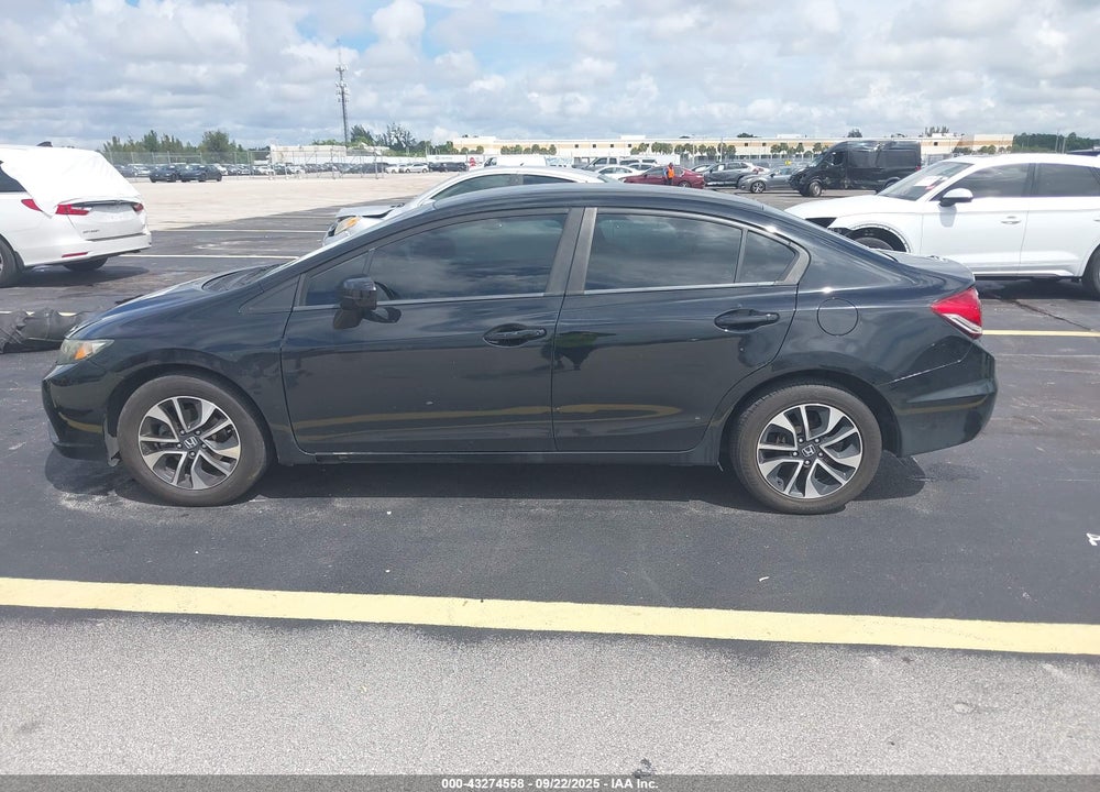 2015 HONDA CIVIC VIN: 19XFB2F5XFE014071