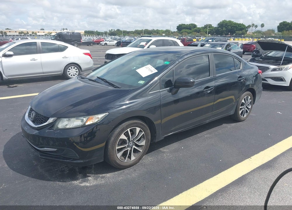 2015 HONDA CIVIC VIN: 19XFB2F5XFE014071
