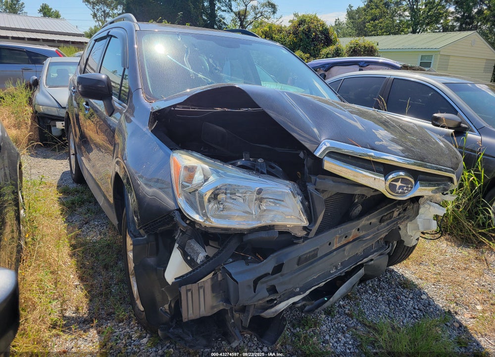2016 SUBARU FORESTER VIN: JF2SJAGC6GH508076