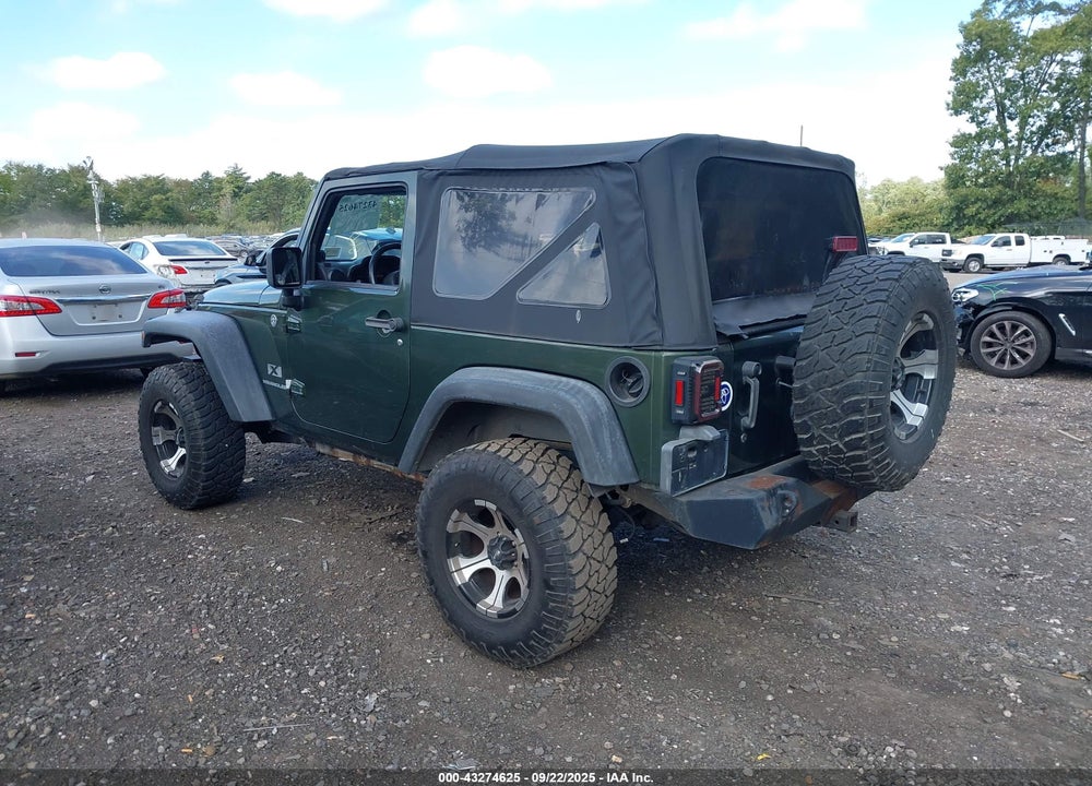 2007 JEEP WRANGLER X VIN: 1J4FA24147L230231