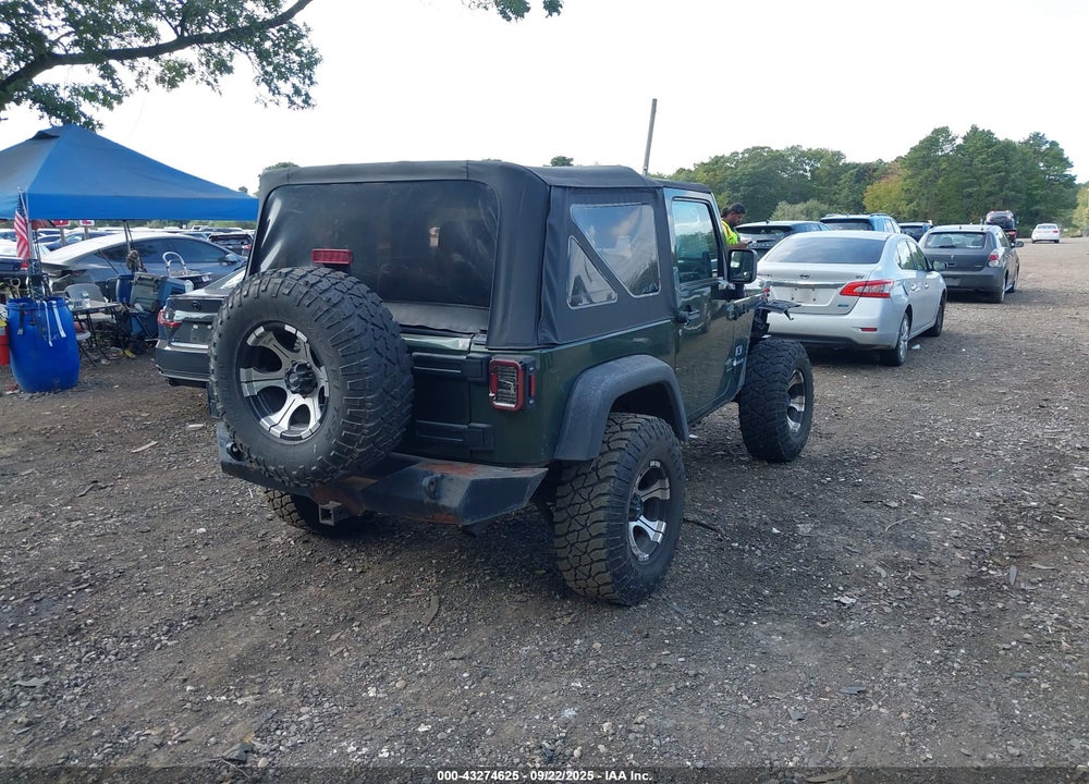 2007 JEEP WRANGLER X VIN: 1J4FA24147L230231