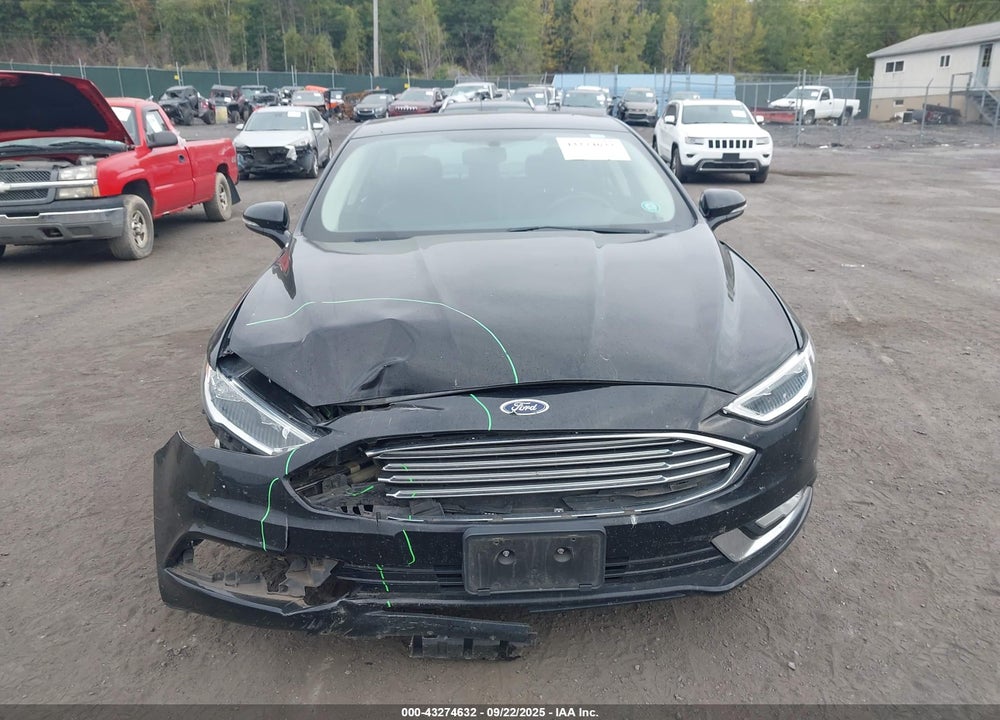 2017 FORD FUSION VIN: 3FA6P0T96HR167867