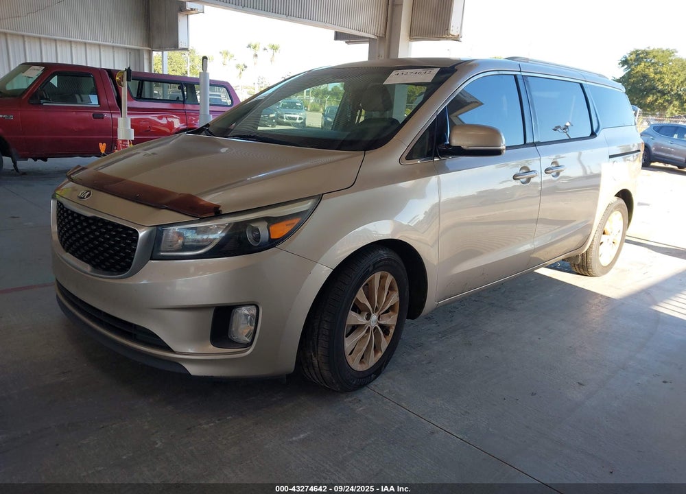2016 KIA SEDONA VIN: KNDMC5C12G6138396