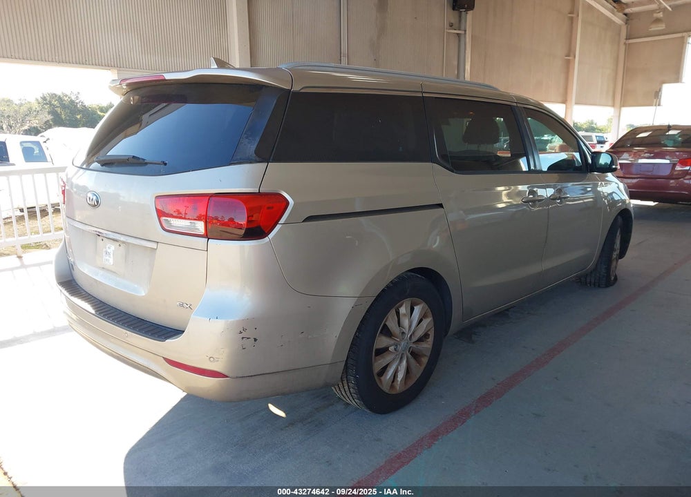 2016 KIA SEDONA VIN: KNDMC5C12G6138396