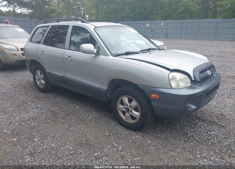 2005 HYUNDAI SANTA FE GLS VIN: KM8SC13D45U931973