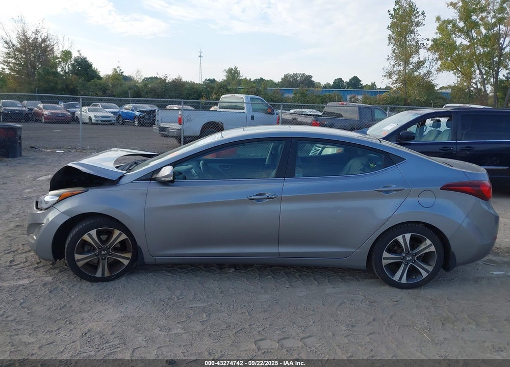 2014 HYUNDAI ELANTRA VIN: KMHDH4AH5EU156004