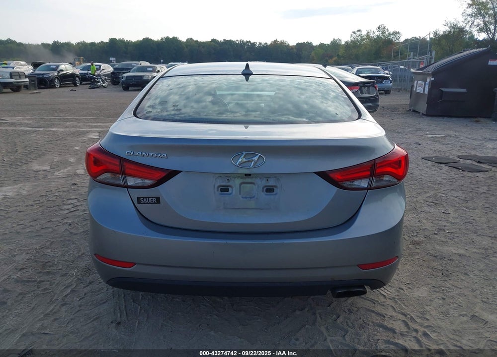 2014 HYUNDAI ELANTRA VIN: KMHDH4AH5EU156004