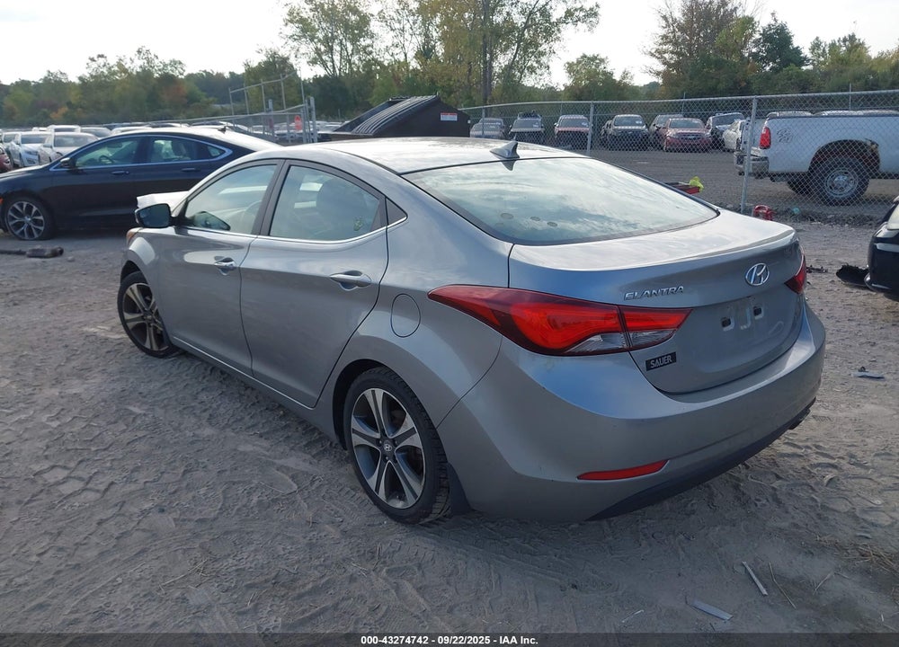 2014 HYUNDAI ELANTRA VIN: KMHDH4AH5EU156004