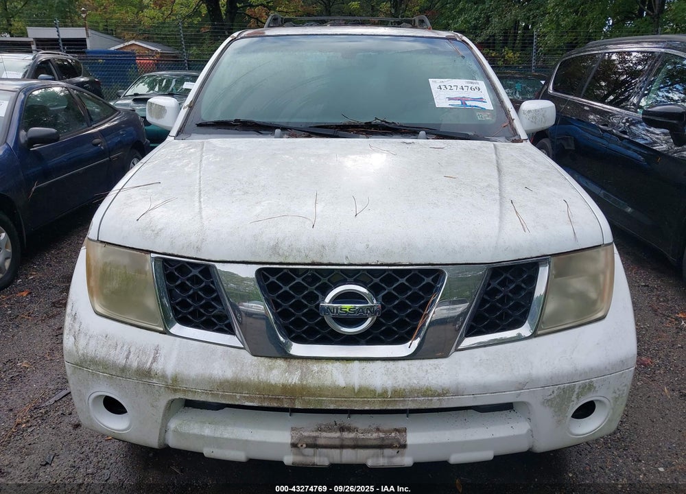 2006 NISSAN PATHFINDER SE VIN: 5N1AR18U96C608237