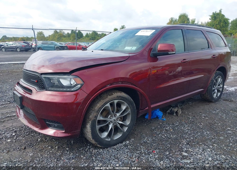 2020 DODGE DURANGO GT PLUS AWD VIN: 1C4RDJDG4LC205591