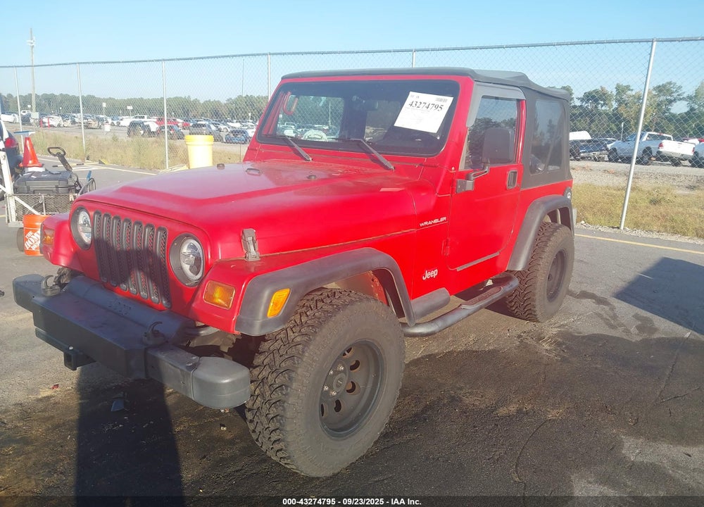 1997 JEEP WRANGLER / VIN: 1J4FY29T4VP528423