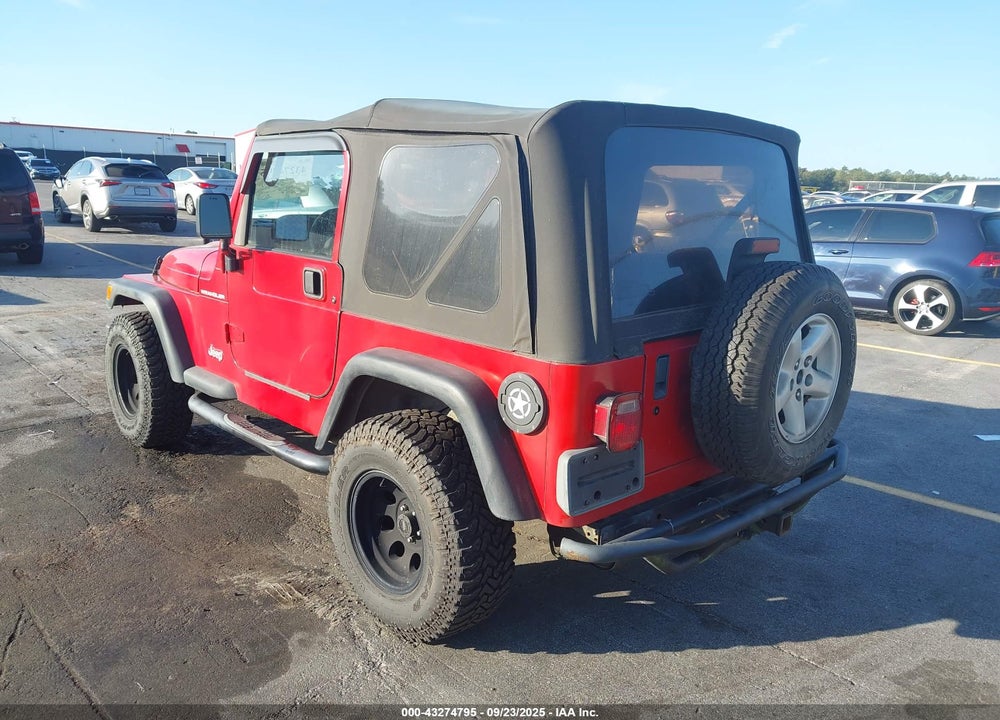 1997 JEEP WRANGLER / VIN: 1J4FY29T4VP528423