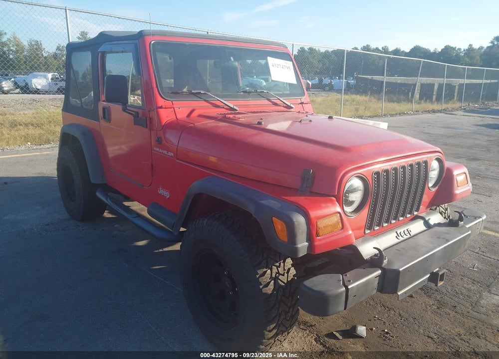 1997 JEEP WRANGLER / VIN: 1J4FY29T4VP528423