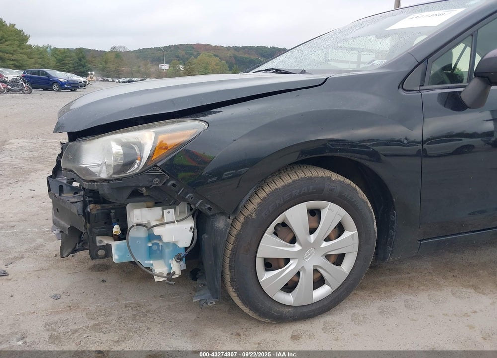 2016 SUBARU IMPREZA VIN: JF1GJAA62GH007778