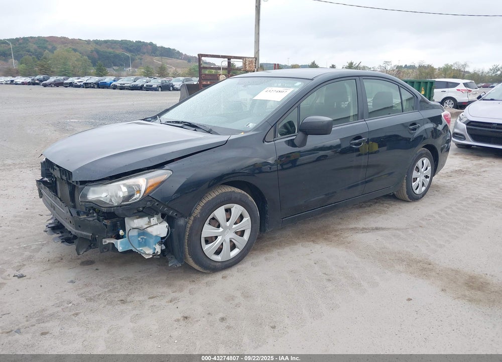 2016 SUBARU IMPREZA VIN: JF1GJAA62GH007778