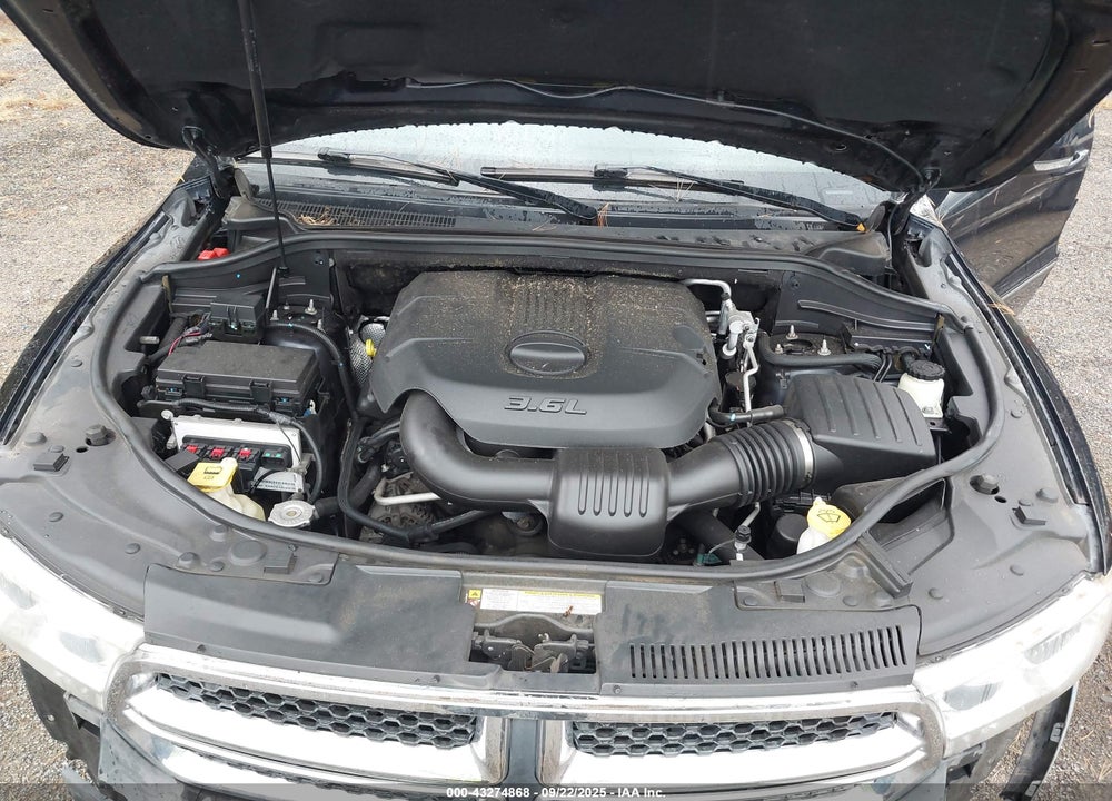 2011 DODGE DURANGO CREW VIN: 1D4RE4GG1BC599644