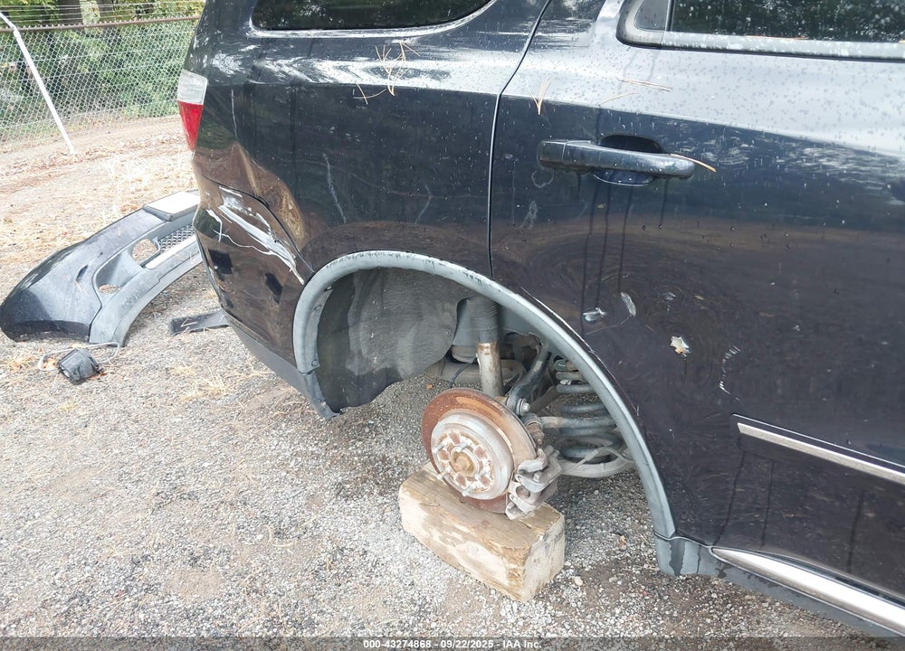 2011 DODGE DURANGO CREW VIN: 1D4RE4GG1BC599644
