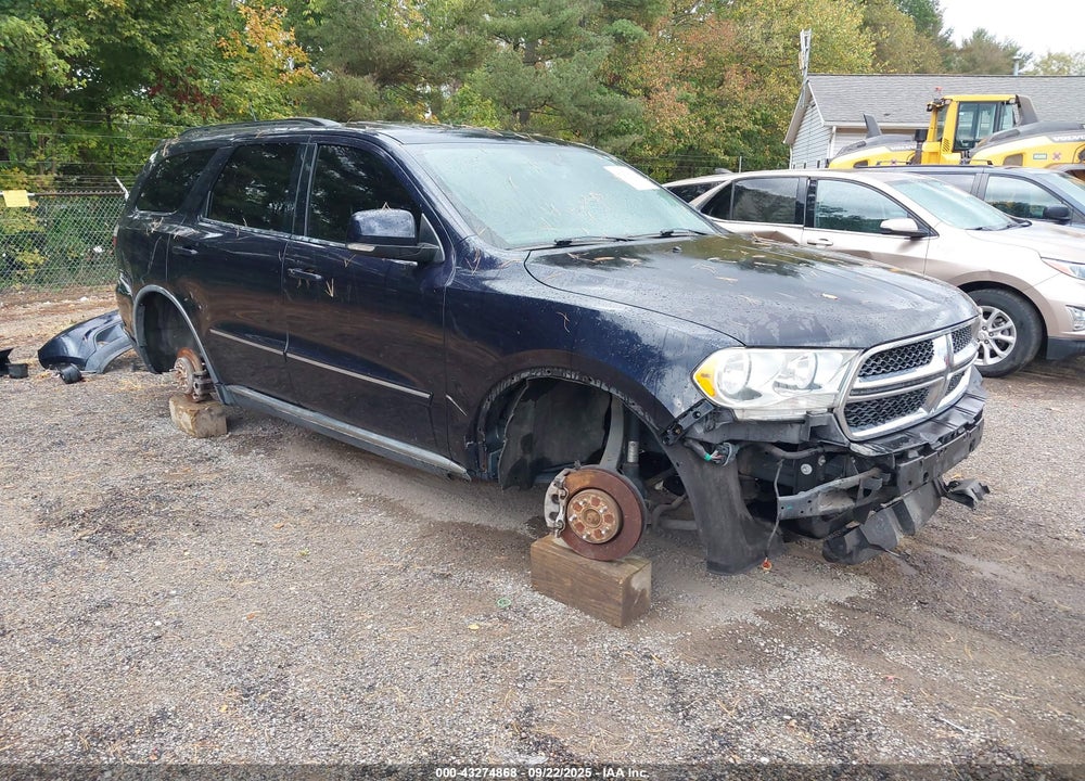 2011 DODGE DURANGO CREW VIN: 1D4RE4GG1BC599644