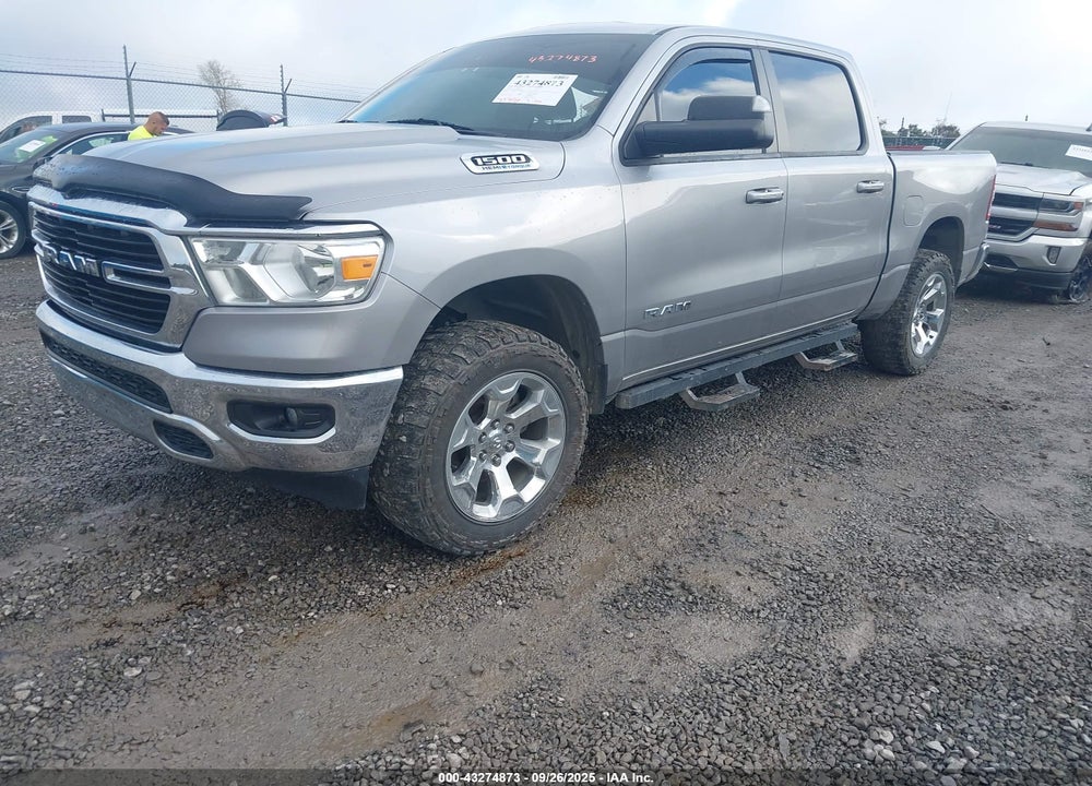 2021 RAM 1500 BIG HORN 4X4 5'7 BOX VIN: 1C6SRFFT2MN826450