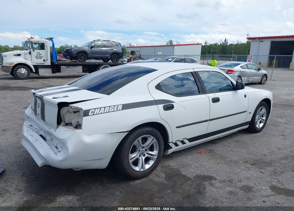 2006 DODGE CHARGER VIN: 2B3LA43R66H292321