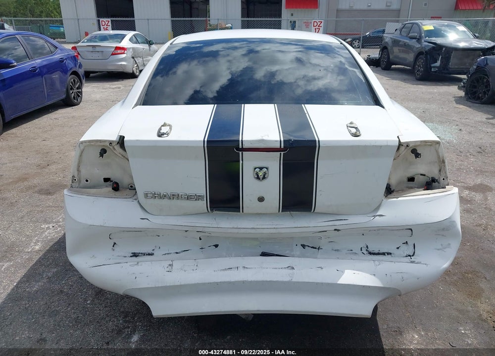 2006 DODGE CHARGER VIN: 2B3LA43R66H292321