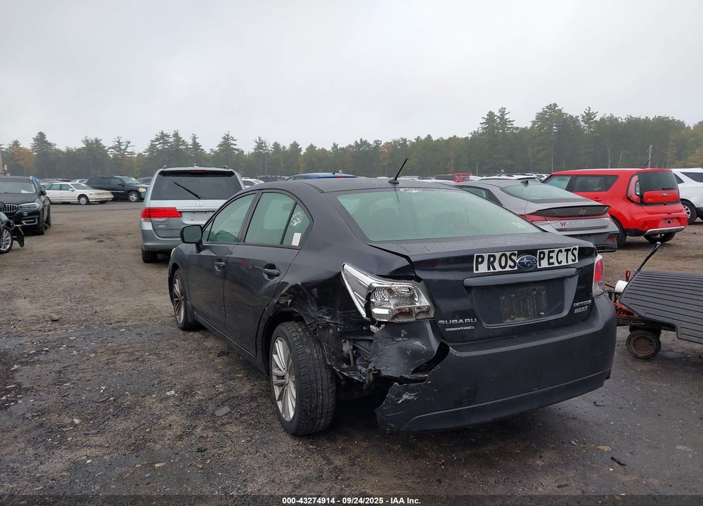 2012 SUBARU IMPREZA VIN: JF1GJAD69CH008495