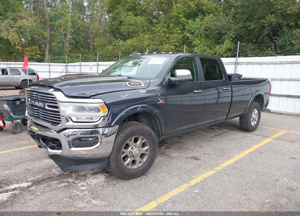 2019 RAM 3500 LAIE  4X4 8' BOX VIN: 3C63R3JL4KG526215