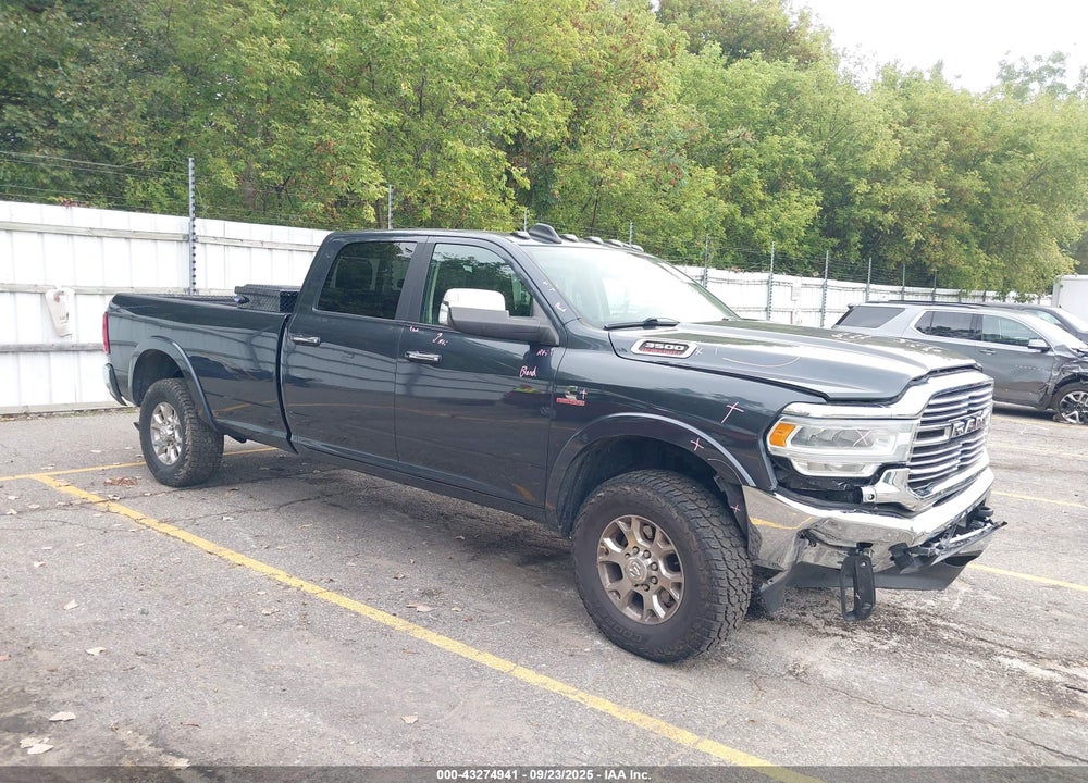 2019 RAM 3500 LAIE  4X4 8' BOX VIN: 3C63R3JL4KG526215