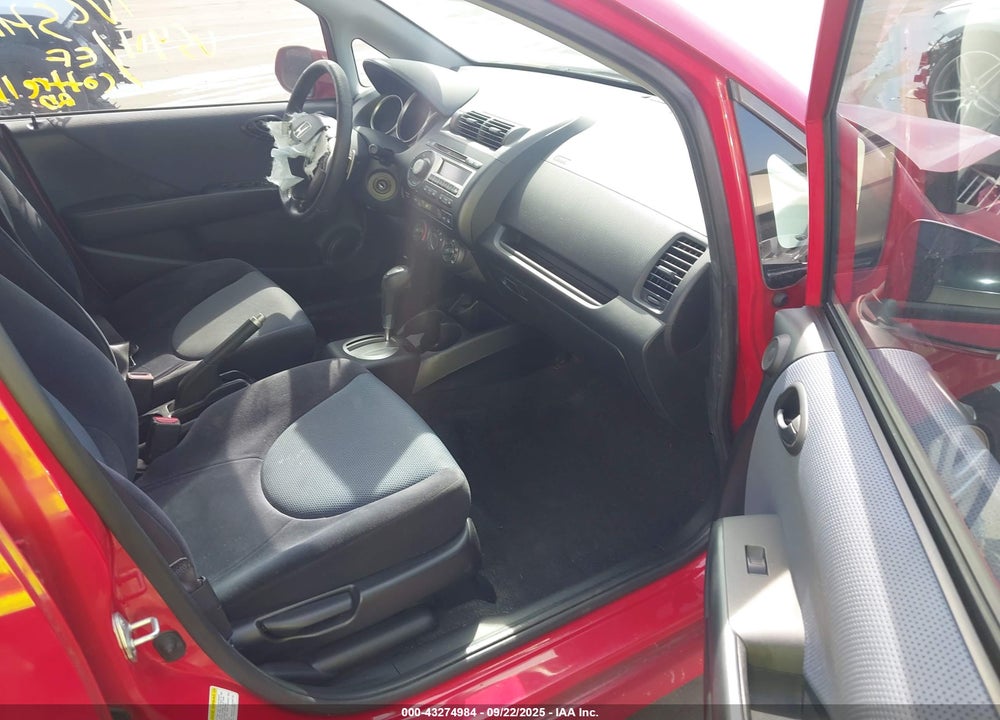 2007 HONDA FIT SPORT VIN: JHMGD38637S007535