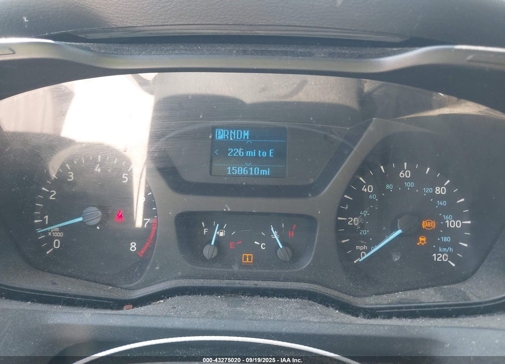 2019 FORD TRANSIT-250 VIN: 1FTYR2CM5KKA15801