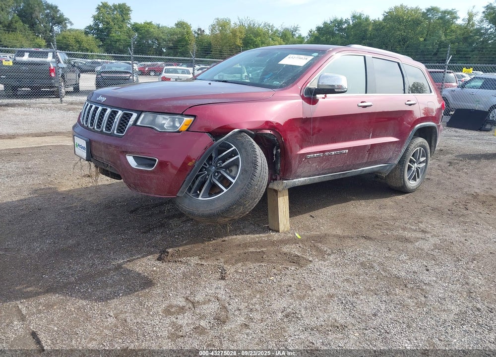 2017 JEEP GRAND CHEROKEE VIN: 1C4RJFBGXHC811607