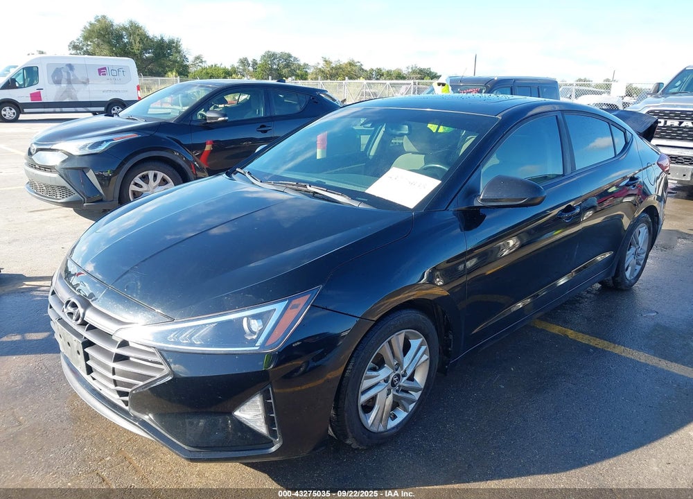 2019 HYUNDAI ELANTRA VIN: KMHD84LF4KU835429