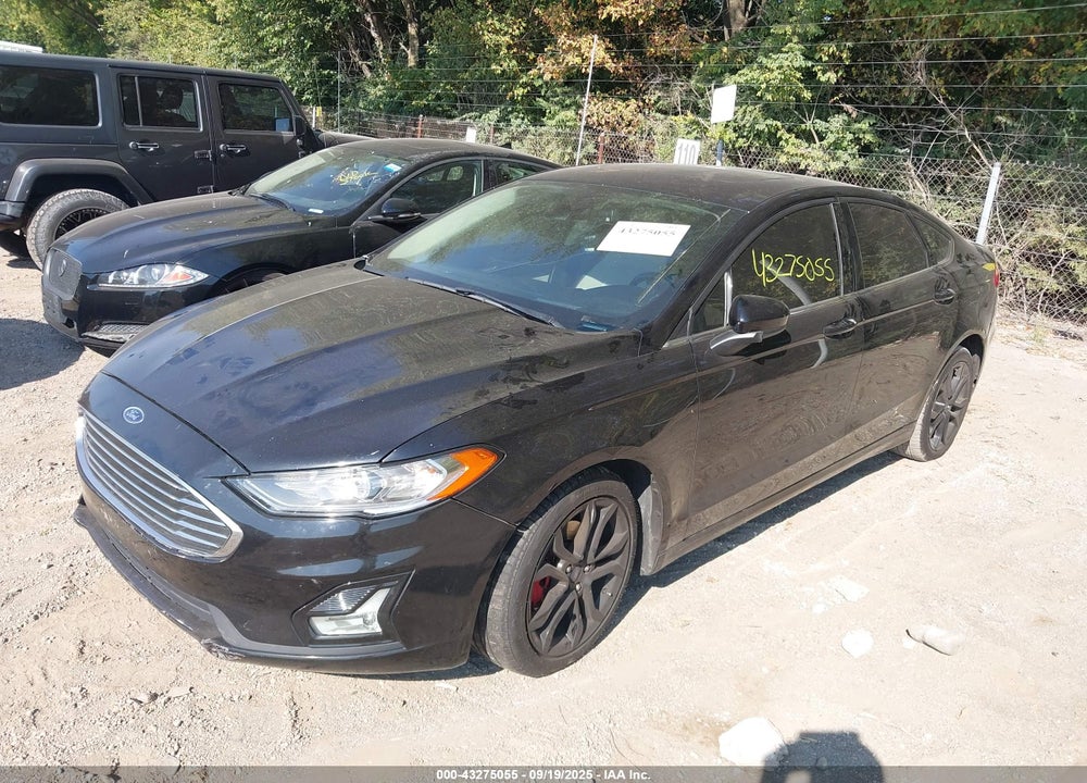 2019 FORD FUSION SE VIN: 3FA6P0HD5KR131317