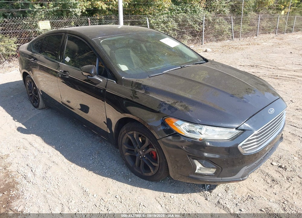 2019 FORD FUSION SE VIN: 3FA6P0HD5KR131317